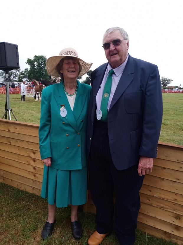 Darlington and Stockton Times: Joint presidents Joe and Shirley Wildsmith were finally able to take up their roles this year after a two year wait