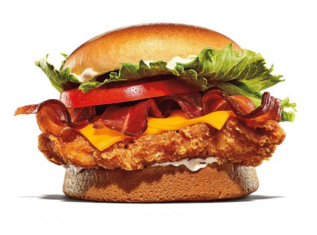 Darlington and Stockton Times: Crispy Chicken with Cheese and Bacon (Burger King)