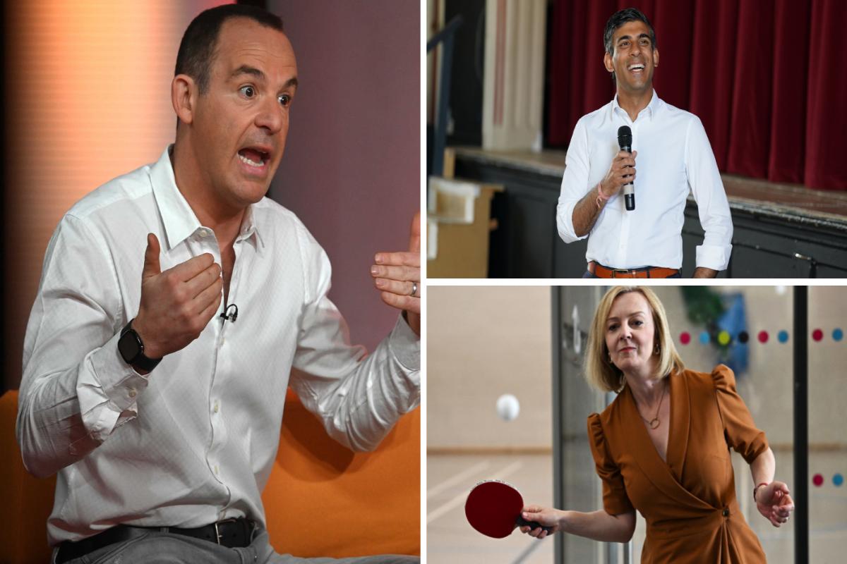 Consumer champion Martin Lewis has urged Rishi Sunak and Liz Truss to put the Tory leadership contest aside to help households Pictures: PA