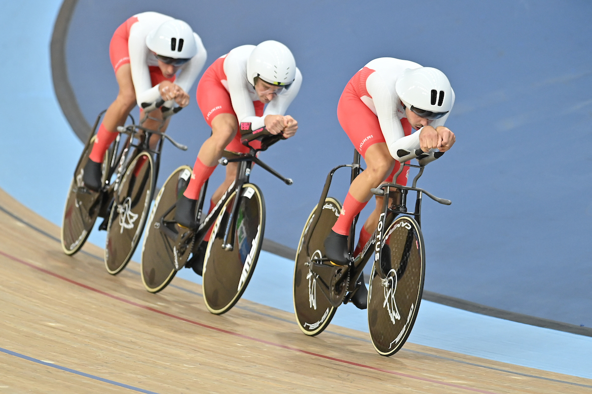Charlie Tanfield at the Commonwealth Games, Track and Para Track Cycling