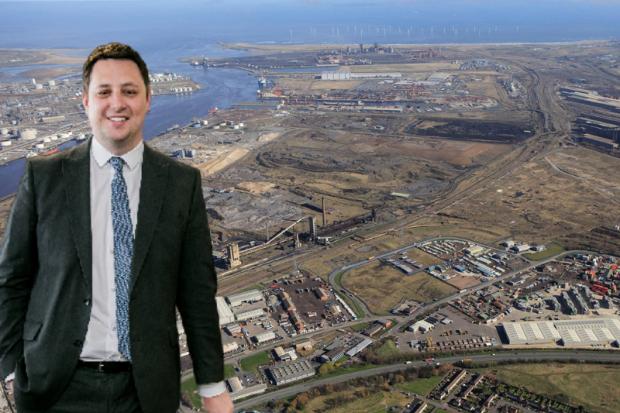 Ben Houchen and the Teesworks site