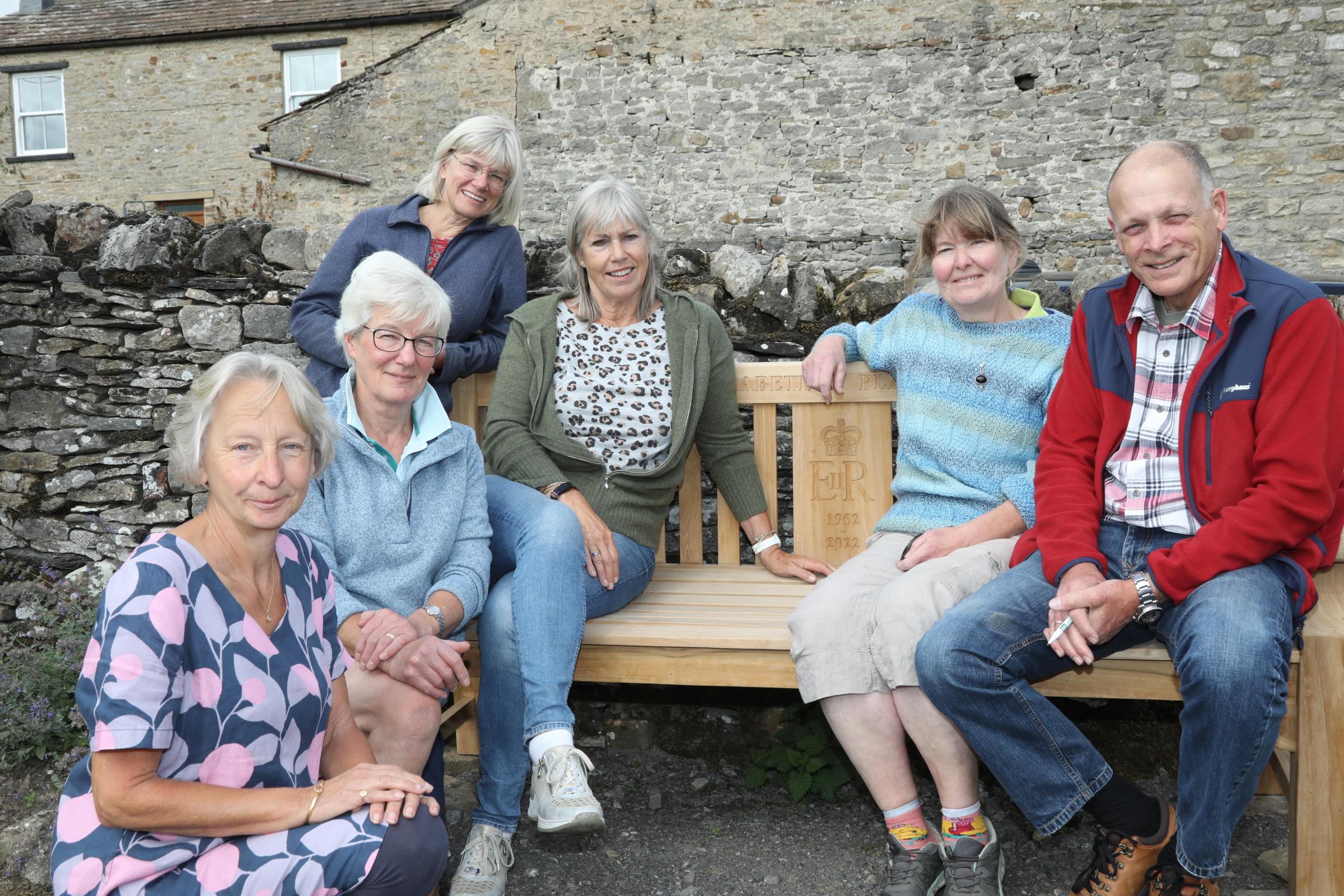 Jubilee bench installed in Bellerby Community Garden | Darlington and Stockton Times - Vimarsana News