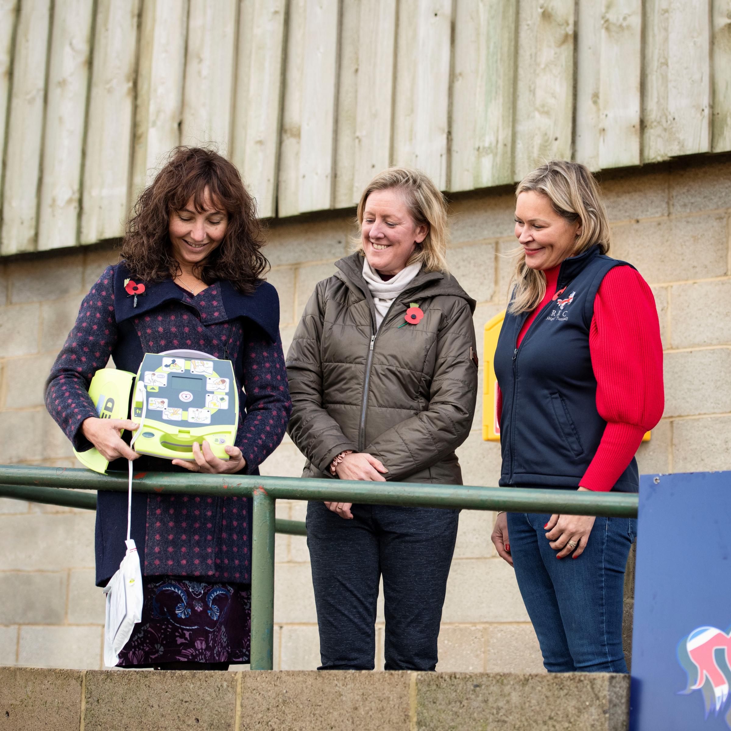 Dr Nicola Schaible, Nicola Wilson and Abigail Turnbull at Richmond Equestrian Centre Picture: TRACY KIDD PHOTOGRAPHY