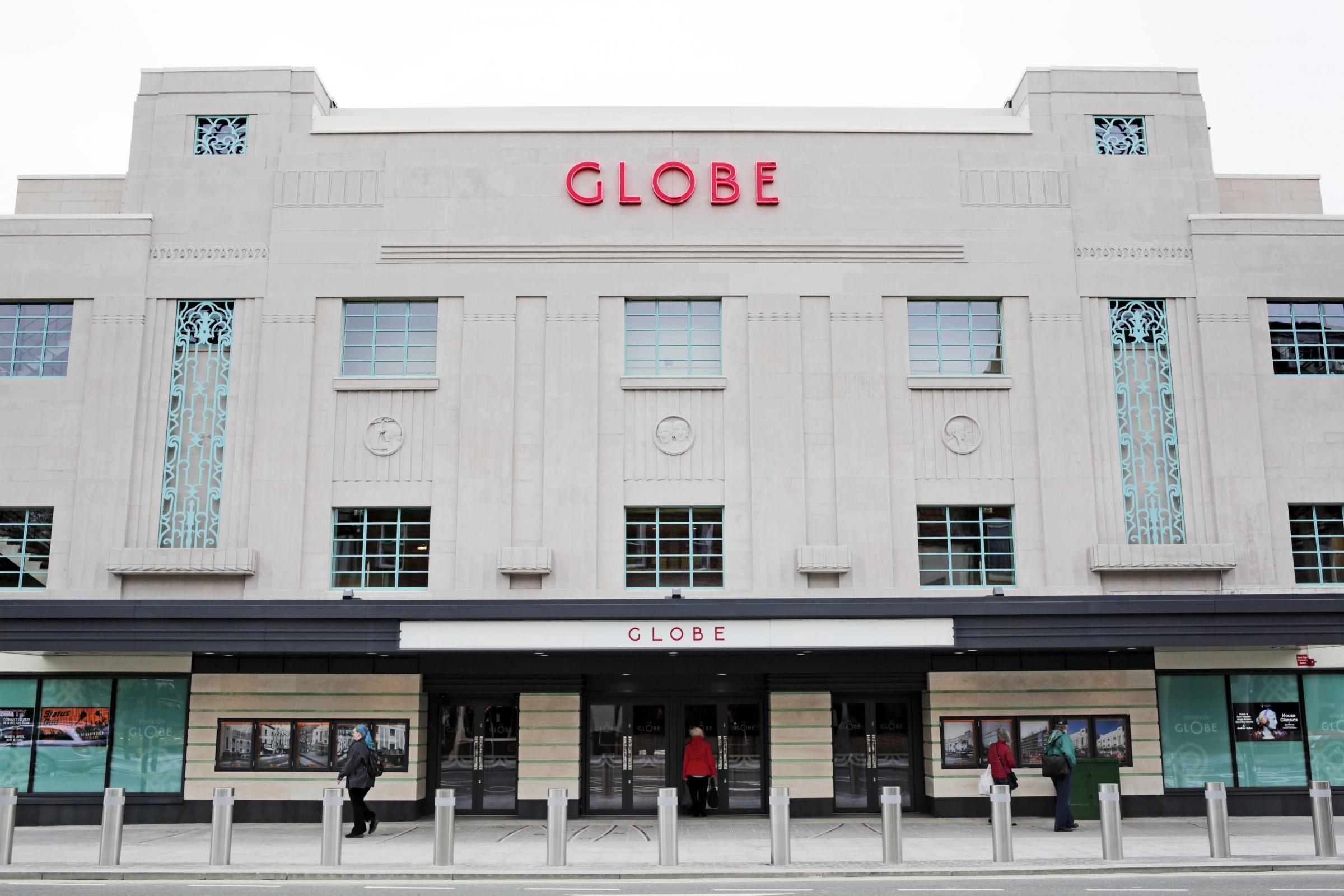 The refurbished Globe Theatre in Stockton