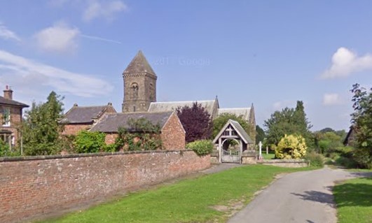 South Otterington church: we believe that Rosa was buried in the churchyard beneath a headstone which had its inscription on the wrong side compared to the others because she had not been baptised. Picture: Google StreetView
