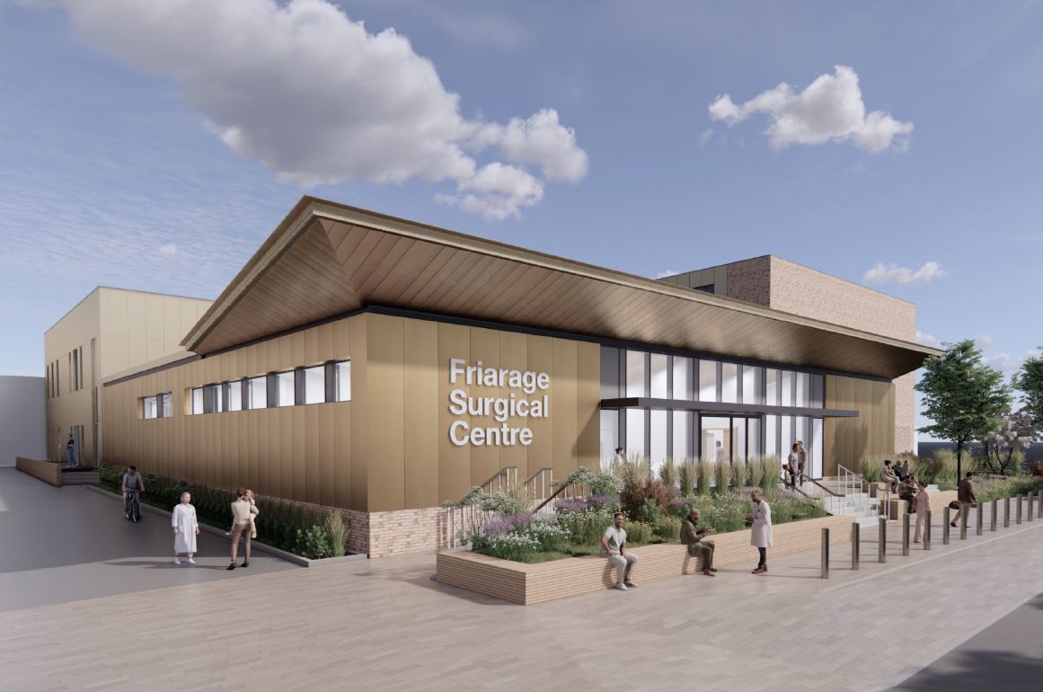 How the new surgical hub at the Friarage Hospital will look