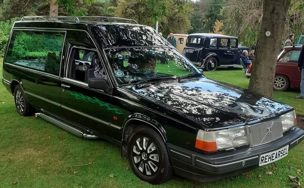 Rehearsel 1993 Volvo hearse to feature in Stokesleys Classics on Show event, on June 17 Picture: STOKESLEY ROTARY CLUB 