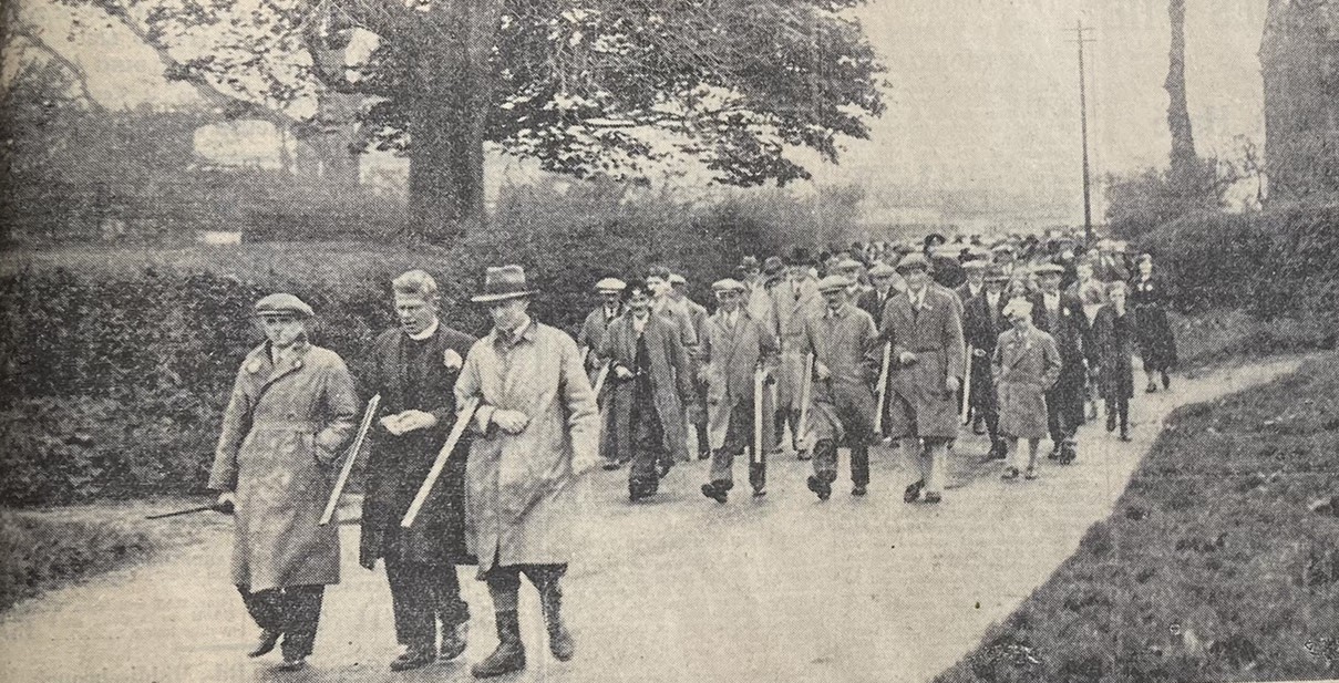 One of the most curious celebrations of the 1937 coronation was in Ingleby Greenhow, near Stokesley, where an avenue of trees at Ingleby Manor was named after the king and then a 62 gun salute to the coronation was fired over the tops of the trees, led