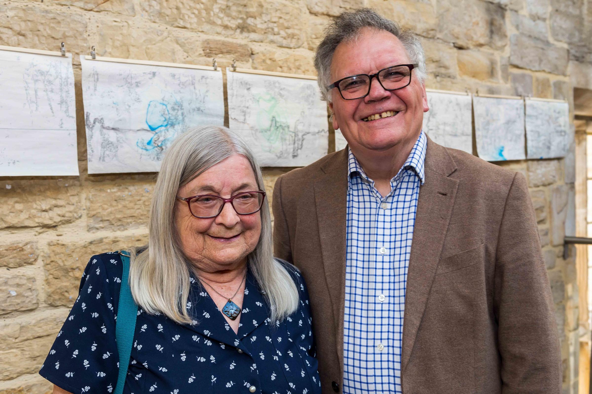From left, Sheila Good and Richard Good at Swaledale Festival Chairmans Reception Picture: Gray Walker - Scenicview Gallery & Studio 