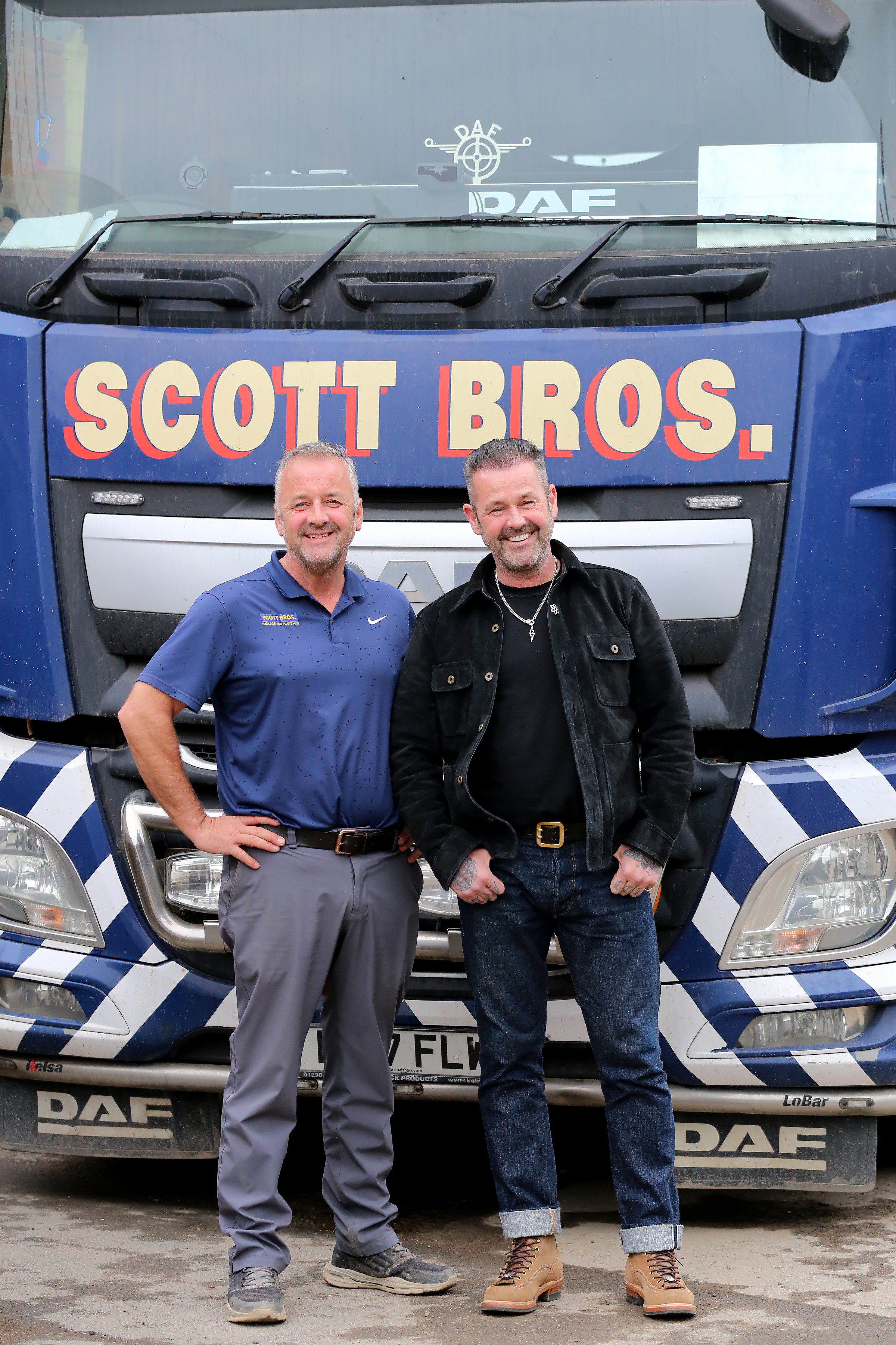 Peter Scott, left, and David Scott, of Scott Bros Picture: DAWN MCNAMARA