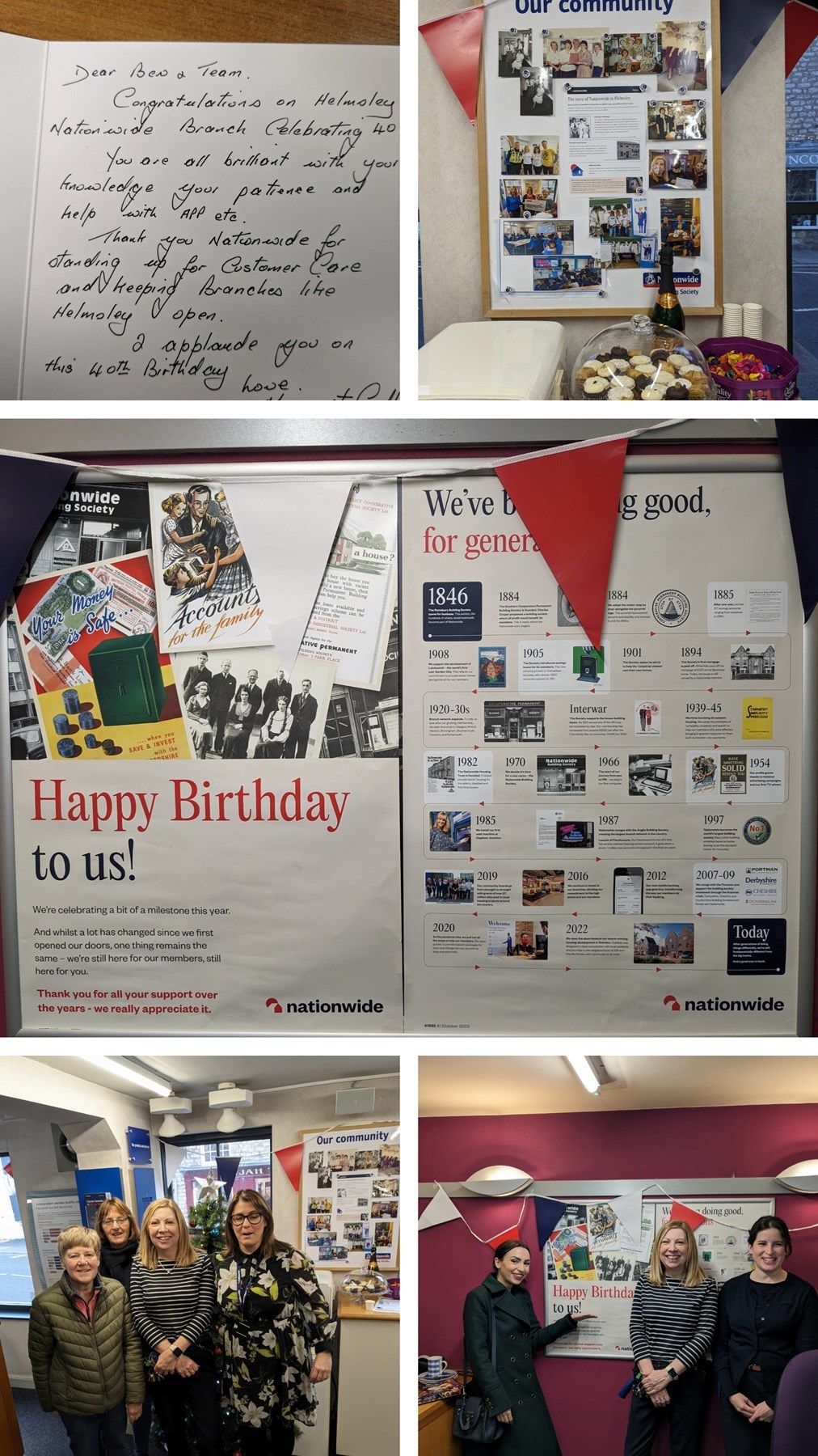 Helmsley's Nationwide branch celebrates turning 40 | Darlington and Stockton Times - Vimarsana News