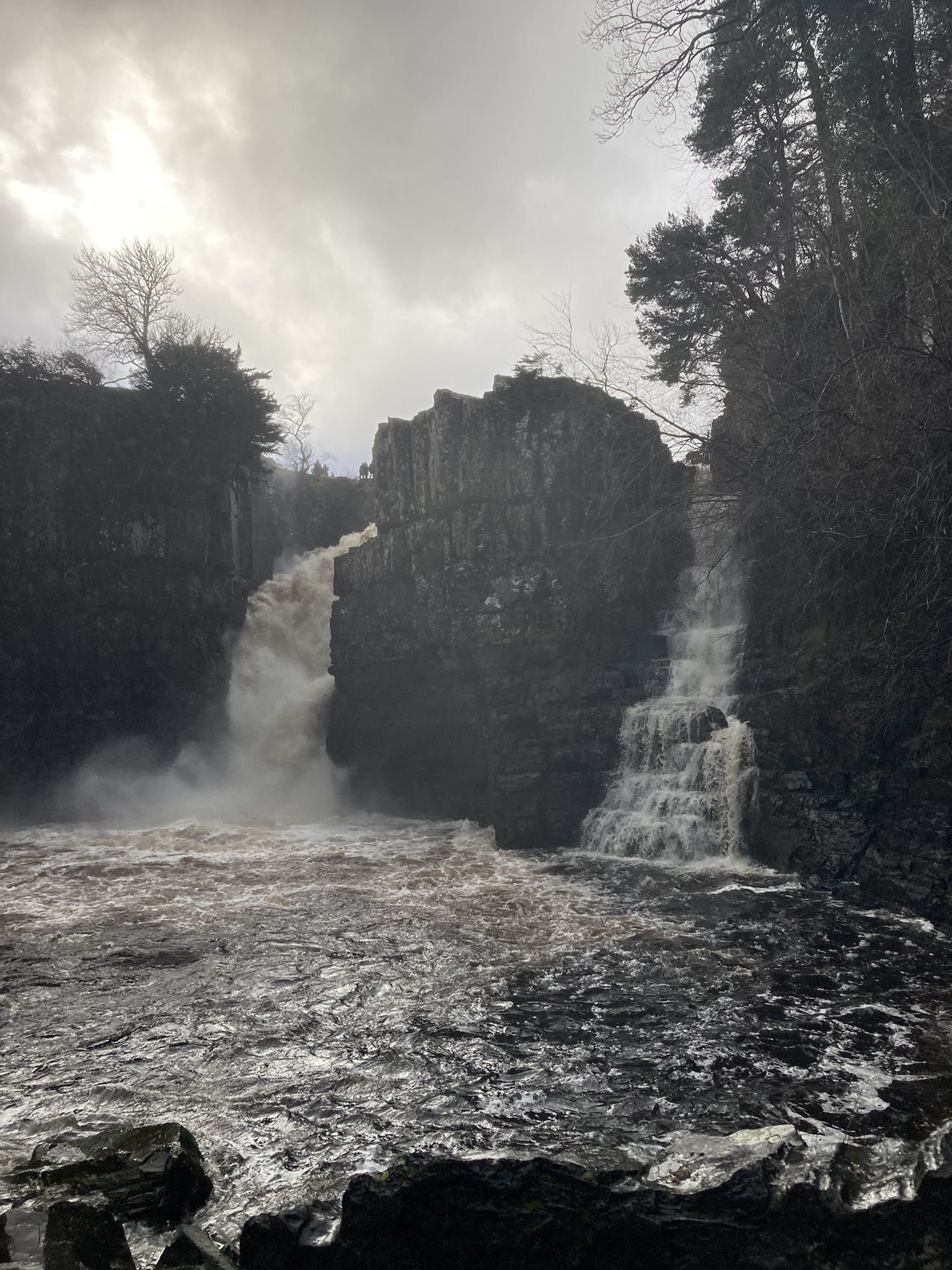 High Force had a double drop on New Years Eve