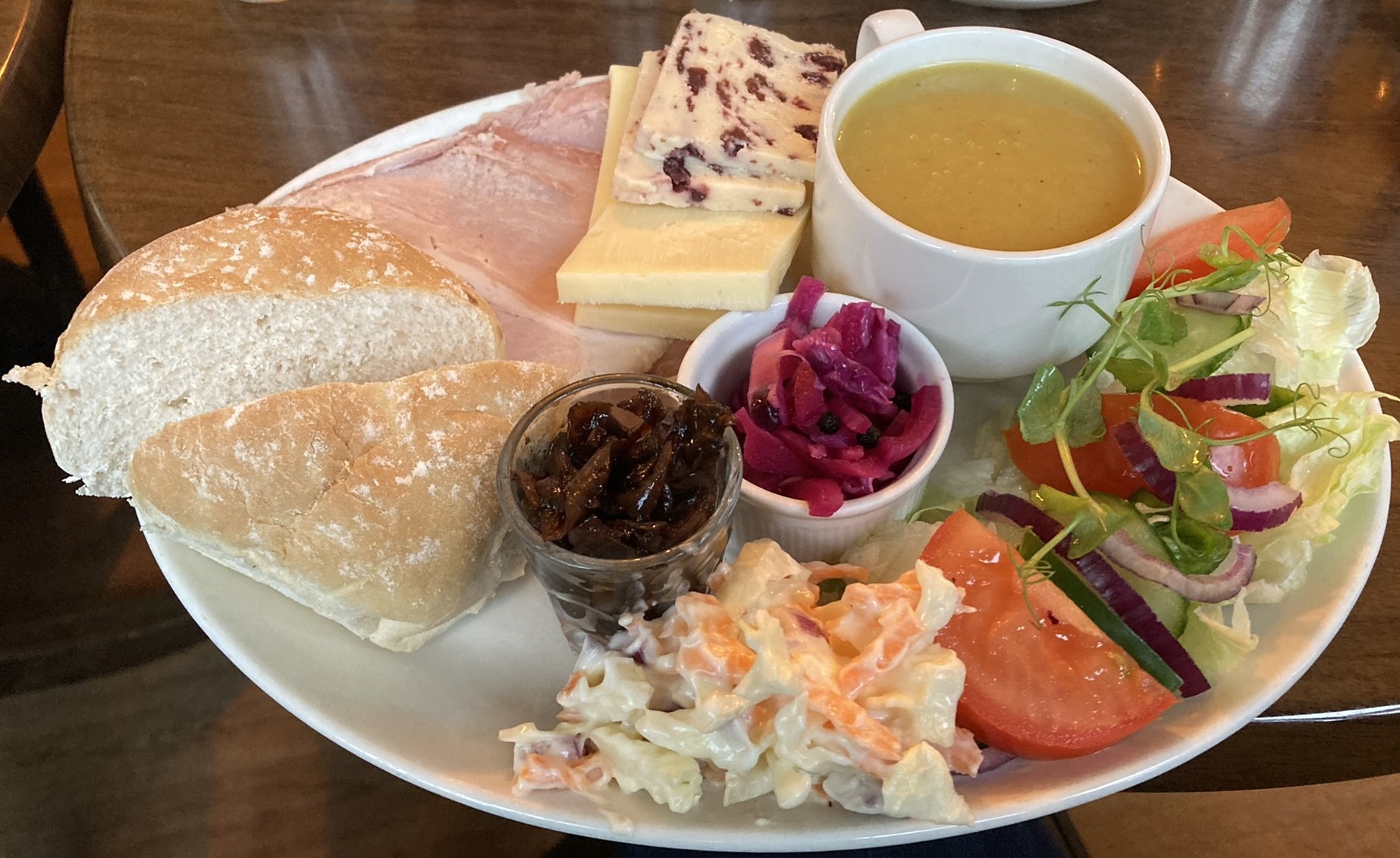 The Farmers Platter at Winters in Middleton-in-Teesdale