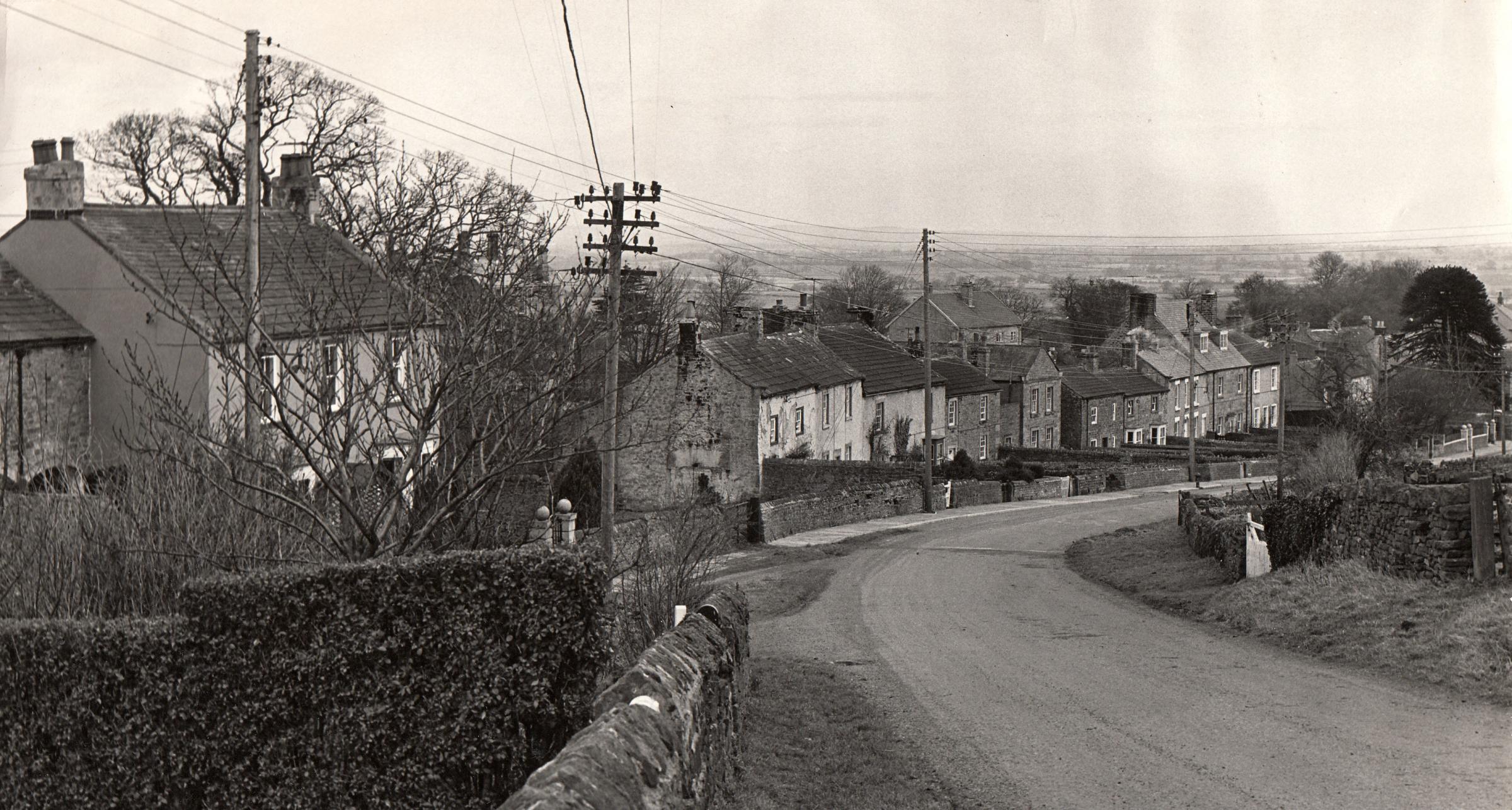Barningham, seen here in the 1960s, had more families whose members became London cheesemongers than any other part of Teesdale, according to Catherine Ryans research