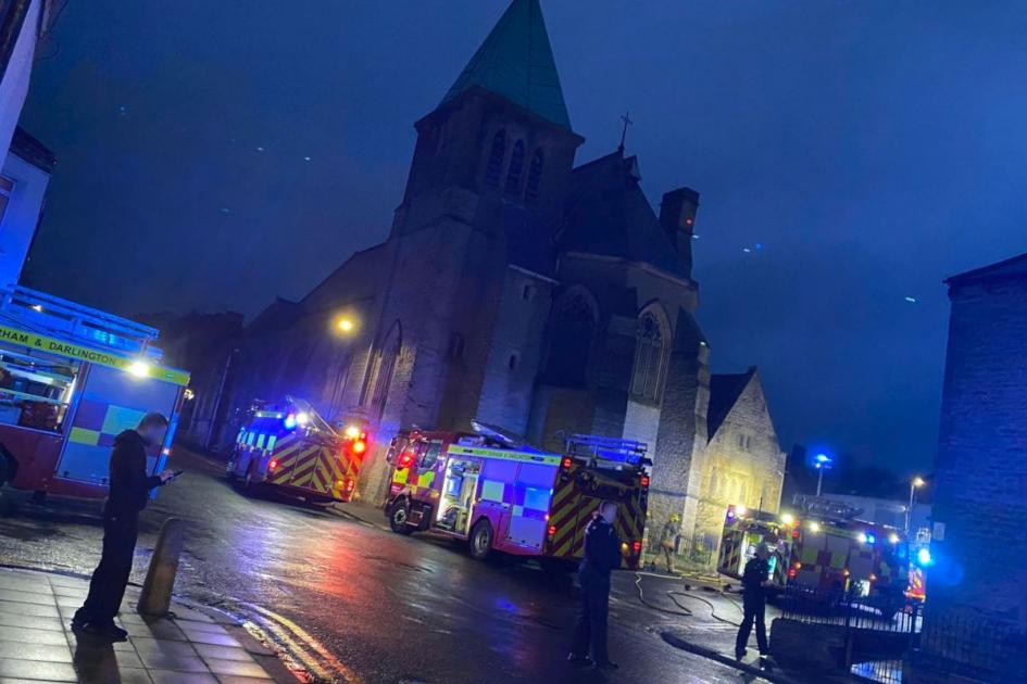 St Peter's Church fire in Bishop Auckland treated as arson | Darlington and Stockton Times 