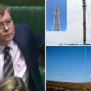 Darlington’s MP Peter Gibson called for the debate on the Bilsdale Mast in the House of Commons.