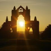A tunnel beneath Gisborough Priory is said to contain a chest of treasure that is guarded by a raven