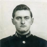 Ronald Cussons pictured circa 1951 when he was recruited as a PC at age 25