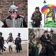 Whitby hosted a three-day Steampunk Festival which included attractions such as a live music concert and special Valentine's Day ball Pictures: PA/Paul Armstrong