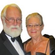 Dr Tim Locke and his wife, Mollie