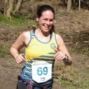 Andrea Colls at the Hooded Horse 10k