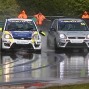 Action, especially from the BRSCC Fiesta Juniors, is guaranteed at Croft this weekend Picture: TONY TODD