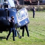 Tom Cruise flew into Ryedale by helicopter for the filming of his latest Mission Impossible movie