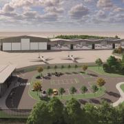 The plans at the Teesside Airport site
