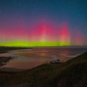 An astronomy expert has shared some top tips for spotting the Northern Lights in North Yorkshire. Picture: the Northern Lights in Scarborough on September 27