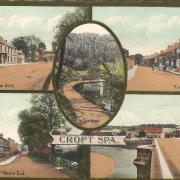 A postcard sent from Croft to Benwell in Newcastle in 1912. 