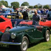 Cars at last year's Classics on Show event in Stokesley