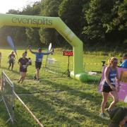 Runners complete the summer solstice event