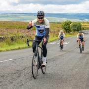 The North East Autism Society cycling challenge last year