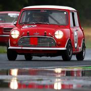 Mini Coopers are among those taking part in the Classic Touring Car Championships at Croft Picture: TONY TODD
