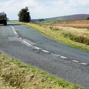 The A59 at Kex Gill near Harrogate to close for five weeks