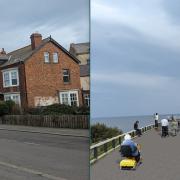 More 'before and after' images released by the council showing proposed car parking changes on Saltburn's Marine Parade