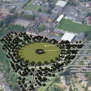The image for the Grammar School Park Plan in Northallerton