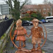 The new statue unveiled in Thirsk