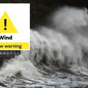 The Met Office issued a weather warning as high winds were forecast to batter the northern half of the UK on Thursday (December 21)