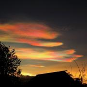 Nacreous clouds over Northallerton by David Carr