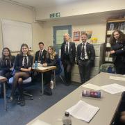 The young lawyers preparing for their bar mock trial