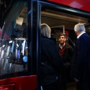 Prime Minister Rishi Sunak said bus services are benefiting from the Government’s decision to scrap the northern leg of HS2, as he visited a depot in Harrogate