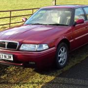 One of the last Rover 820 Sis to be built at Oxford’s Cowley plant