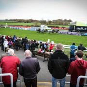 Racegoers and bookies enjoy a day's racing at Sedgefield Racecourse. Picture: TOM BANKS.