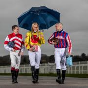Thursday 7th March 2019
Picture Credit Charlotte Graham

Picture Shows 

Rachel Richardson, Andrew Mullen and Paul Mulrennan, professional Jockeys with Wash Bags.

Yorkshire Jockeys Support Homeless Project
A group of Yorkshire jockeys have come together