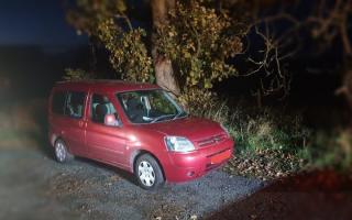 The seized vehicle. Picture Lancashire Poilice