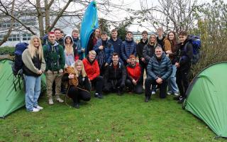 Darlington College’s outdoor adventure students who are preparing to go to Nepal