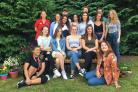 GARDEN: Teens taking part in community scheme raise funds for nursing home garden